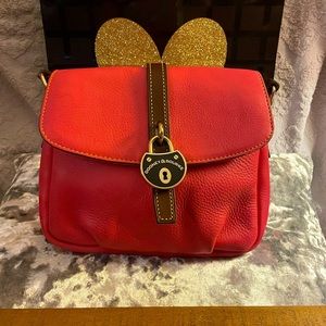 Dooney Bourke Leather Crossbody- Pink